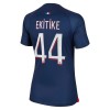 Maglia ufficiale Paris Saint Germain 2023-24 Ekitike 44 Casa per Donna